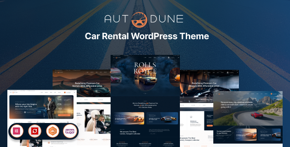 Autodune - Car Rental & Limousine WordPress Theme