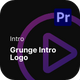 Intro - Grunge Intro Logo Premiere Pro Templates - VideoHive Item for Sale