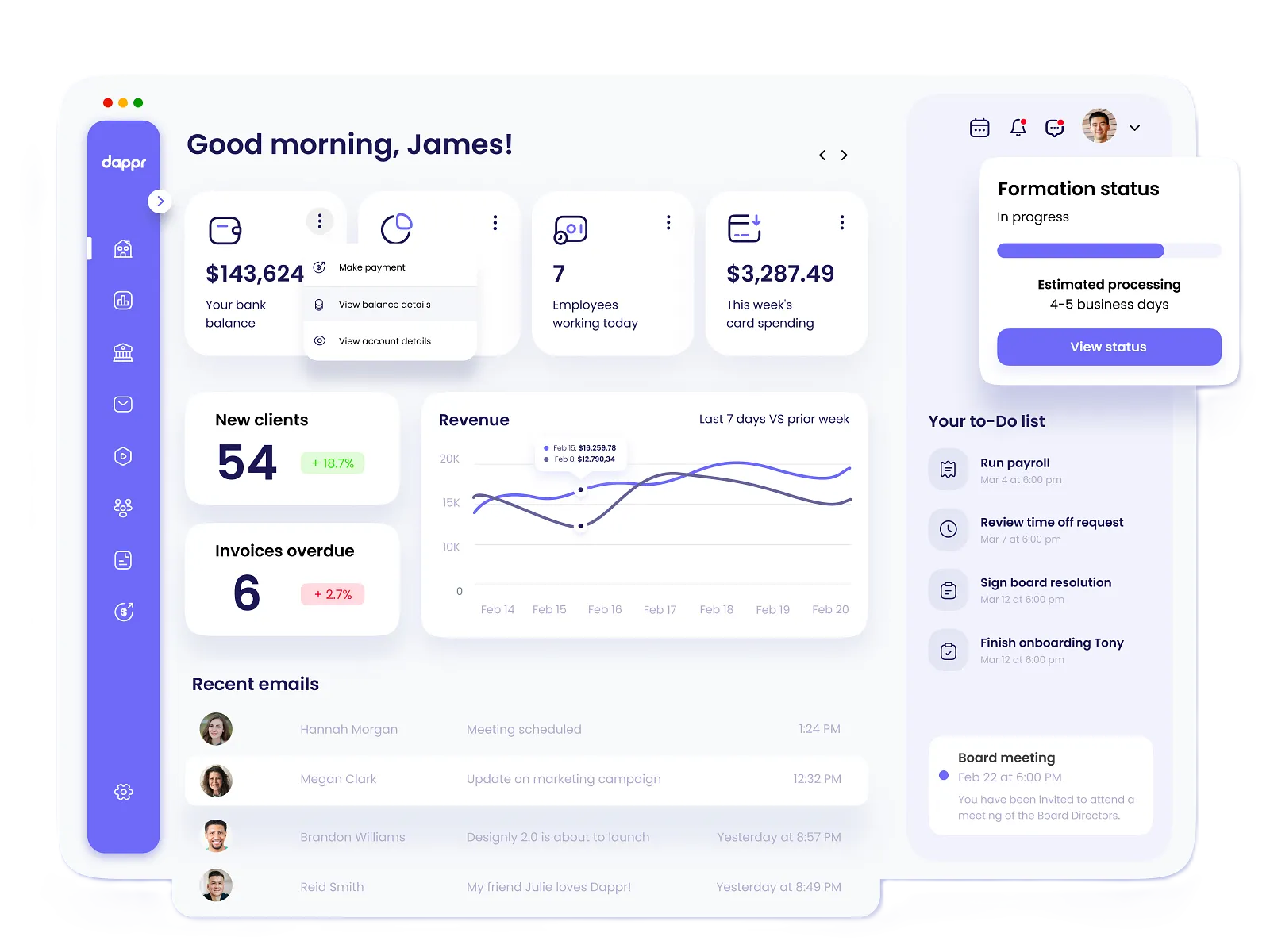 Dashboard Preview