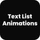List Text Animations MOGRT - VideoHive Item for Sale