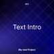 AI Text Intro - VideoHive Item for Sale
