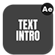 Intro Text Animation - VideoHive Item for Sale