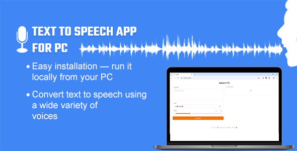 Text to Speech App for PC – Offline/Online