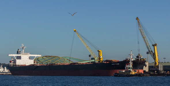 Harbor Crane Time Lapse 03