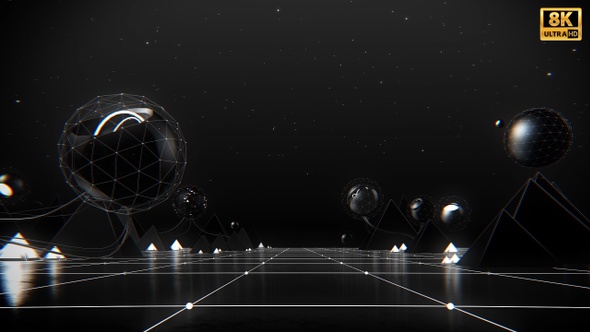Futuristic VJ Background alt