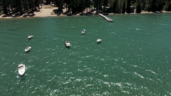 4K Tahoe Lake, Pope Beach footage