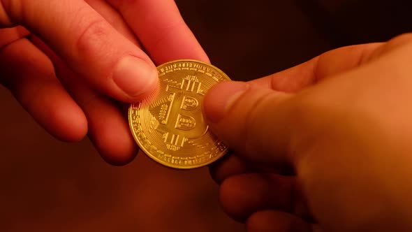 Bitcoin Transaction Btc Coin Transfer