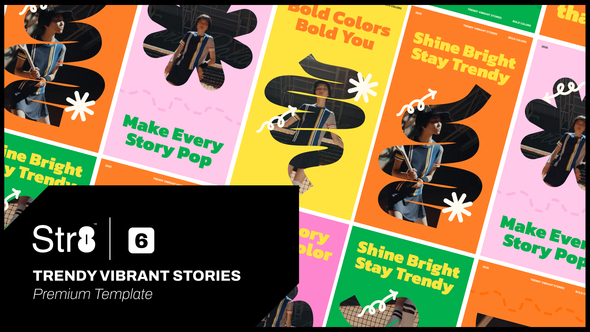Trendy Vibrant Stories
