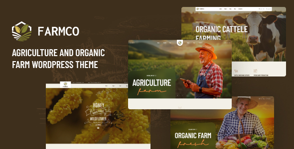 Farmco – Agriculture & Organic Farm WordPress Theme