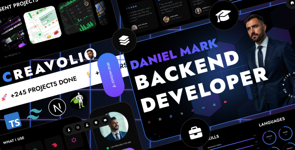 Creavolio | Next.js Personal Portfolio Template