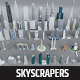 60 World Famous Skyscrapers Buildings - Realistic High Detailed - 3DOcean Item for Sale
