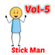 2D character Animation Pack Vol 5 (Stick Man) - VideoHive Item for Sale