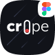 Crope - Creative Web Agency Figma UI Template - ThemeForest Item for Sale