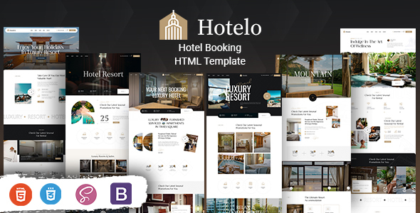 Hotelo - Hotel Booking HTML Template