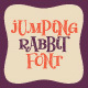 Jumping Rabbit - Funny Font - GraphicRiver Item for Sale