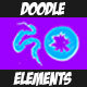 Doodle Liquid Elements - VideoHive Item for Sale