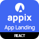 APPIX - Mobile App Landing Page Responsive React Template - ThemeForest Item for Sale