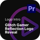 Logo Intro - Glitch Gamer Reflection Logo Reveal Premiere Pro Templates - VideoHive Item for Sale