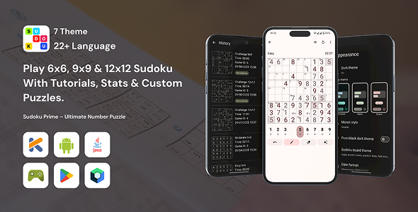Sudoku Prime – Ultimate Number Puzzle Android App