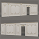 Wall Molding in Classic French Style 55 - 3DOcean Item for Sale