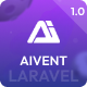 Aivent - AI Event, Conference and Meetup Laravel 12 Template - ThemeForest Item for Sale