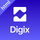 Digix - Business & IT Solutions HTML Template - ThemeForest Item for Sale