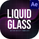 Liquid Glass Background Loop - VideoHive Item for Sale