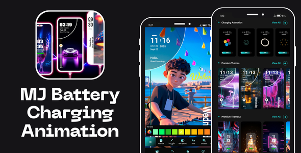 MJ Battery Charging Animation with AdMob Ads Android