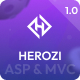 Herozi - ASP.Net Core & MVC Admin & Dashboard Template - ThemeForest Item for Sale