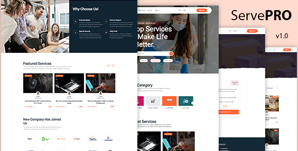 ServePro - Advanced On Demand Service Marketplace