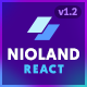 NioLand - SaaS & Software Startup React Landing Template - ThemeForest Item for Sale