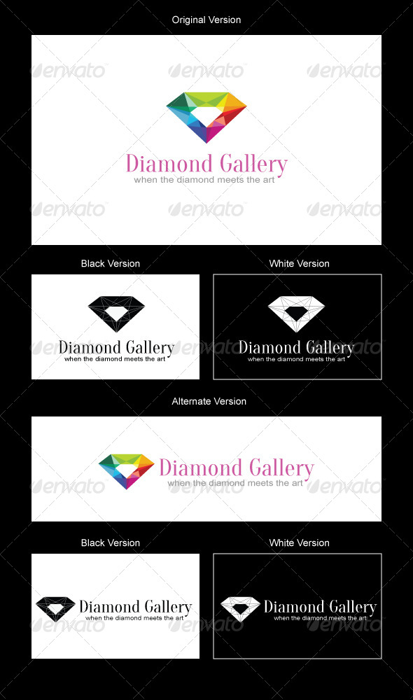 Diamond Gallery Logo Design