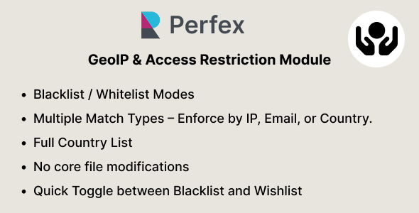 GeoIP & Access Restriction Module for Perfex CRM (Restrict by IP, Country, or Email)