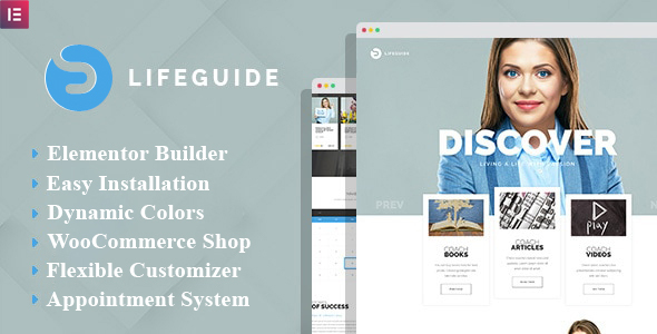 LifeGuide - Public Speaker & Life Coach WordPress theme
