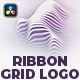 Ribbon Grid Logo for DaVinci Resolve - VideoHive Item for Sale