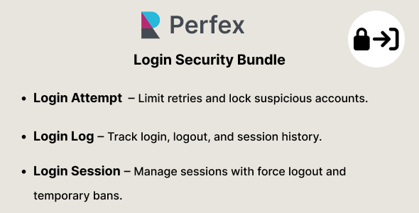 Login Security Bundle for Perfex CRM