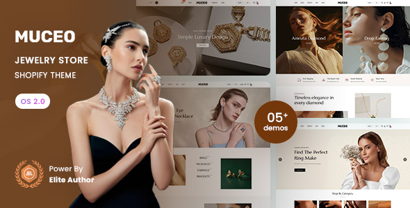 Muceo - Jewelry Store Shopify 2.0 Theme