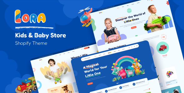 Ap Lora - Kids Toy Store Shopify Theme