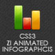 CSS3 Zi Animated Info Graphics - 1 - CodeCanyon Item for Sale