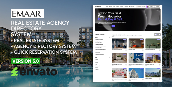 Emaar – Real Estate Agency Directory System