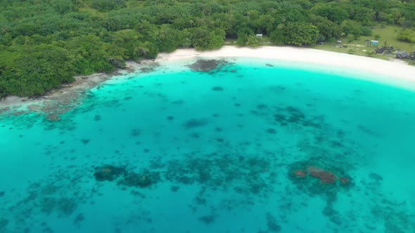 Champagne Beach, Vanuatu, Espiritu Santo island, Luganville,  South Pacific