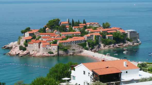 Sveti Stefan Island in Montenegro