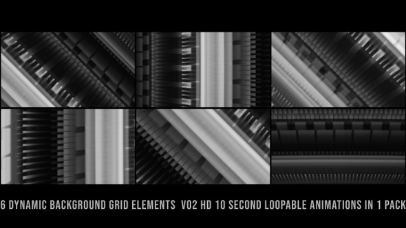 Grid Strips Element Gray Pack V02 alt