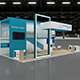 Exhibition 3D Model - 3DOcean Item for Sale