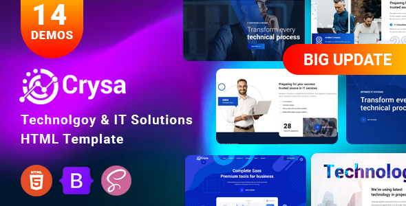 Crysa - IT Solutions Template