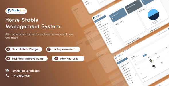 Horse Management System | Horse Racing System | Stable Management Software | Horse Record Keeping