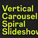 Vertical Carousel Spiral Slideshow - VideoHive Item for Sale