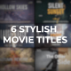 Stylish Movie Titles - VideoHive Item for Sale