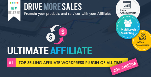 Ultimate Affiliate - WordPress Affiliate Plugin & Affiliate Program for WooCommerce with MLM