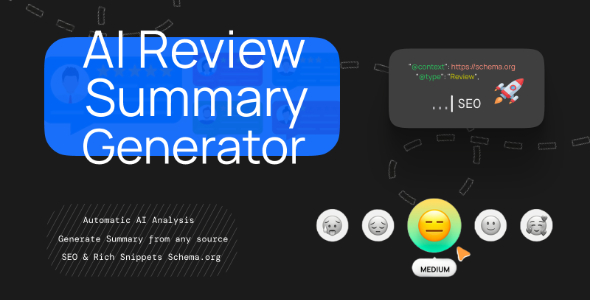 AI Review Summary -  Generator Review Summary  & SEO Rich Snippets for WooCommerce